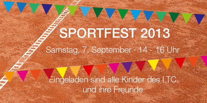 Einladung Sportfest 2013 für Kinder