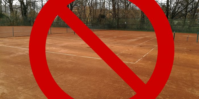 Einschränkungen Platnutzung – Tenniscamp und Nachholspiel D30
